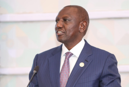 President William Ruto in Ethiopia.